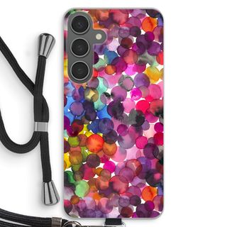 Überlappende Aquarell-Punkte