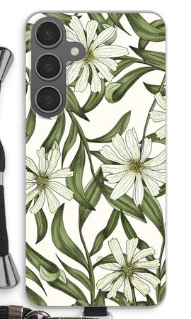 White flower pattern