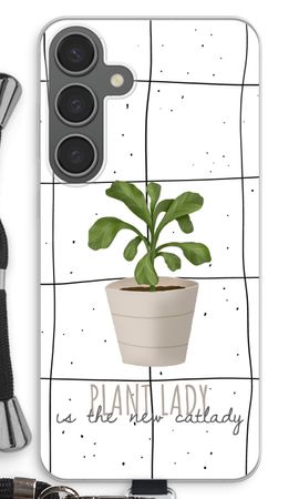 Houseplant on windowpane