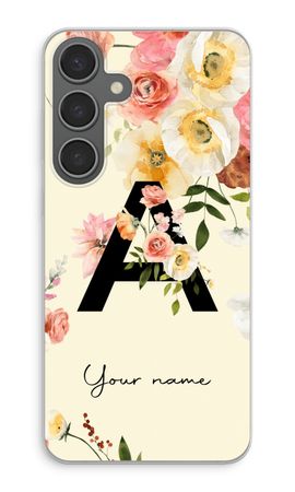 Flirty Flowers Monogram