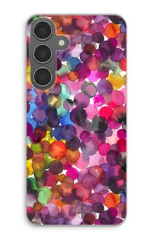 Puntos de acuarela superpuestos