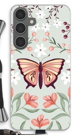 Butterfly in a floral world