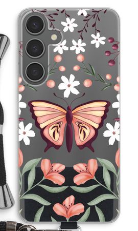 Butterfly in a floral world