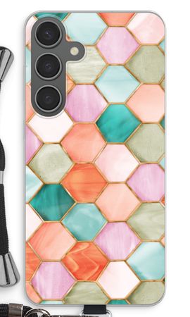 Hexagons in stained glass