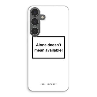 Alone