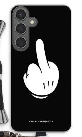 Middle finger black