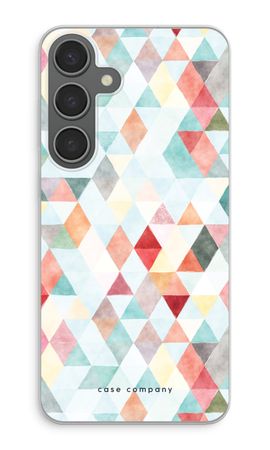 Coloured triangles pastel