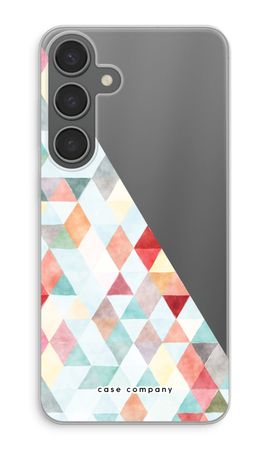 Coloured triangles pastel