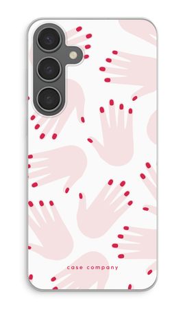 Hands pink