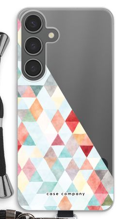 Coloured triangles pastel