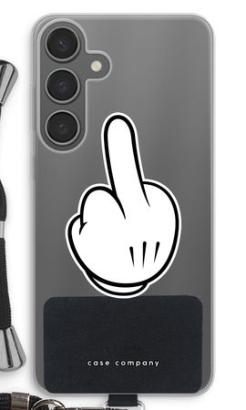 Middle finger black