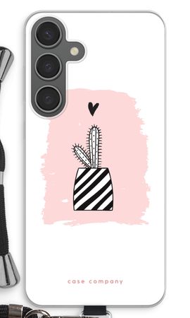 Black and white cactus