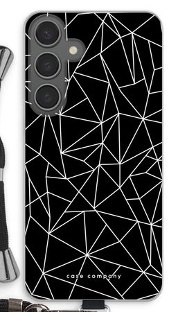 Geometric lines white