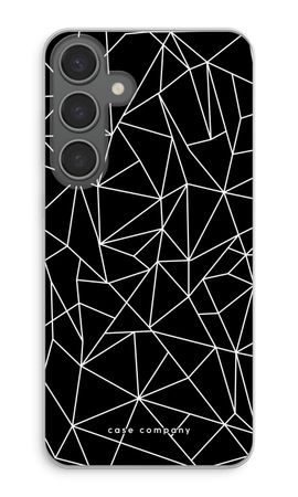 Weiße geometrische Linien