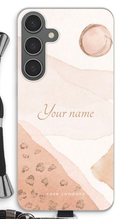 Gold Spots Namecase - Blush