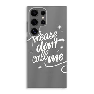 Don't call
