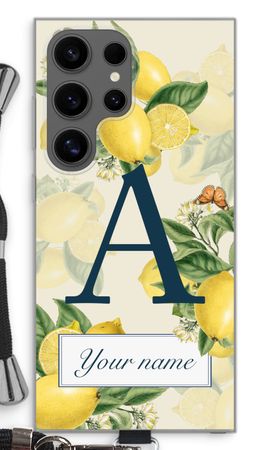 Monogram Zitronen, Orangen und Pfirsiche