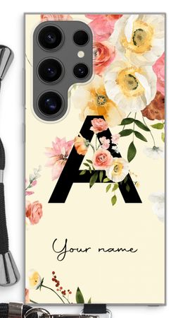 Flirty Flowers Monogram