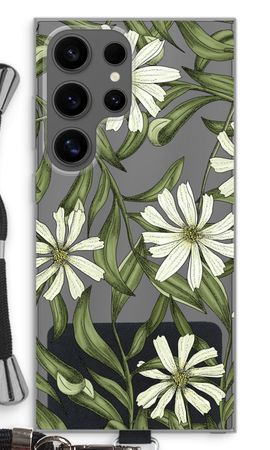 White flower pattern