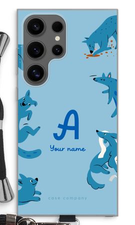 Playful Dogs Monogram