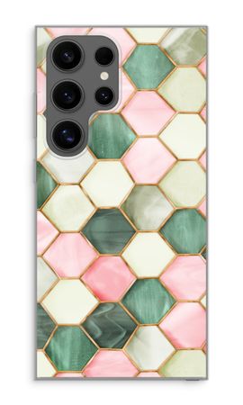 Hexagons in stained glass