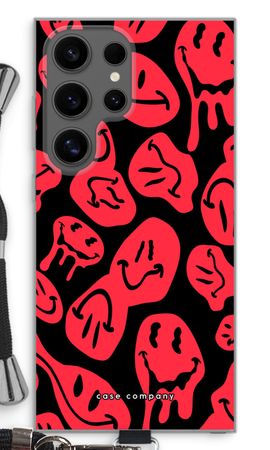 Smiley fondant - Rouge