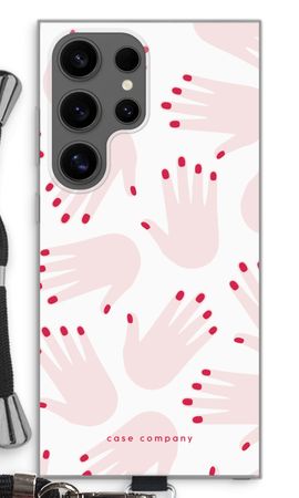 Hands pink
