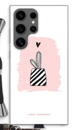 Black and white cactus