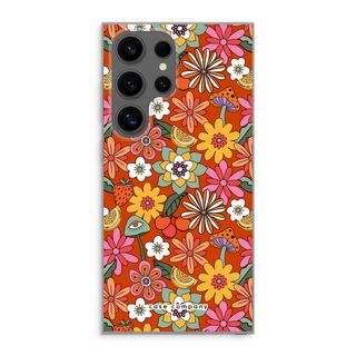 Retro Flowers - Red