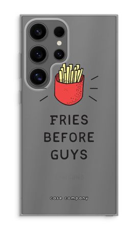 Fries before guys
