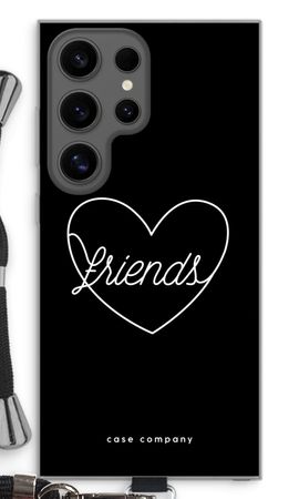 Friends heart black