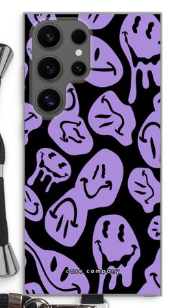 Melting Smiley - Purple