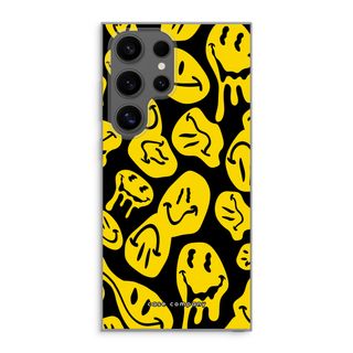 Melting smiley - Yellow
