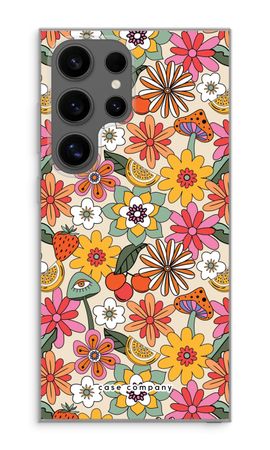 Retro Flowers N°2 - Yellow