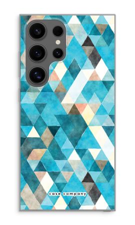 Coloured triangles blue