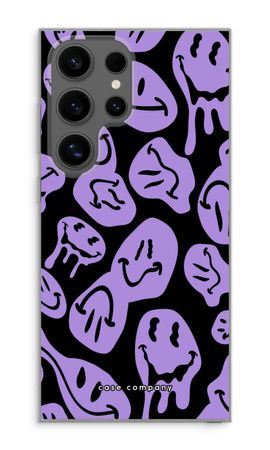 Melting Smiley - Purple