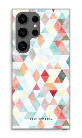 Coloured triangles pastel