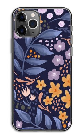 Flowers with blue leaves