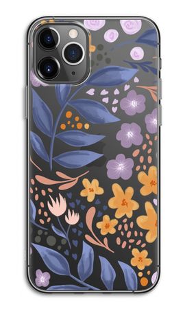 Flowers with blue leaves