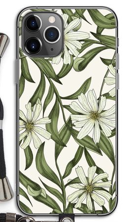 White flower pattern