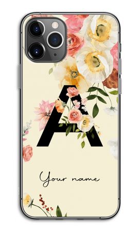 Flirty Flowers Monogram