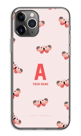 Rosy Butterflies Monogram