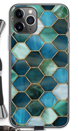 Hexagons in stained glass