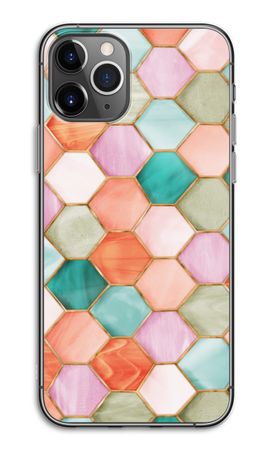 Hexagons in stained glass