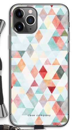 Coloured triangles pastel