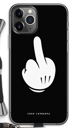 Middle finger black