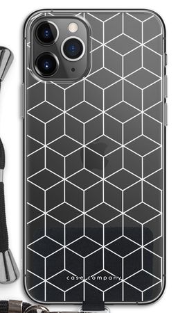 Cubes black and white