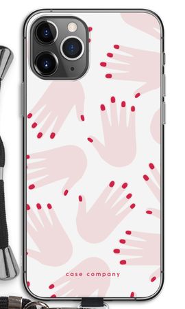Hands pink
