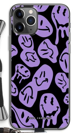 Melting Smiley - Purple