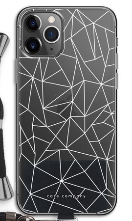 Geometric lines white